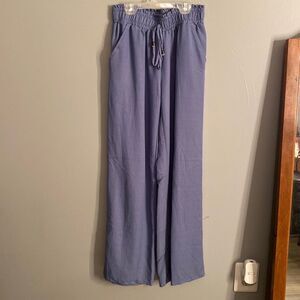 Blue Stretch Pants